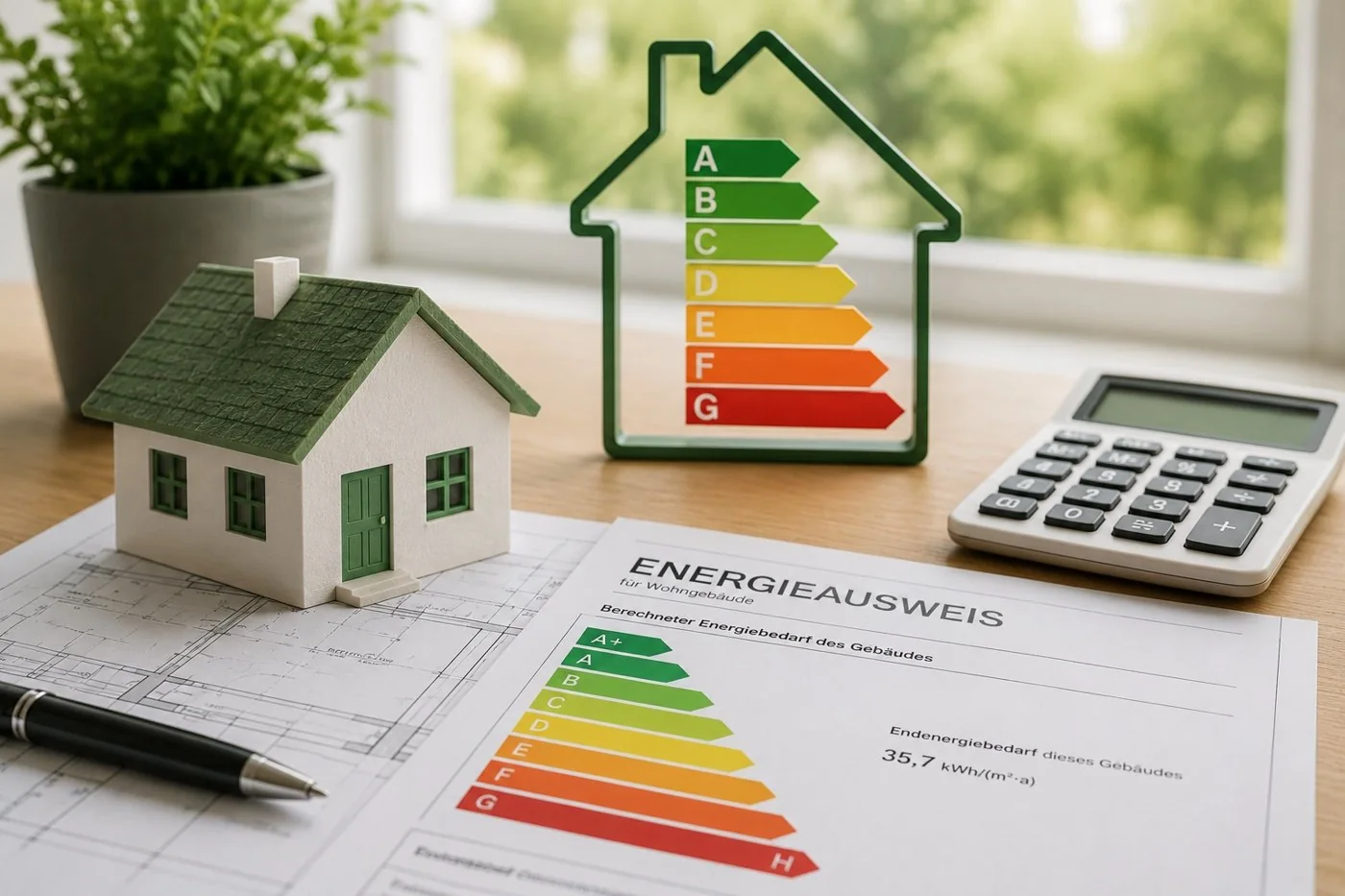 Energieeffizienzklassen A bis G